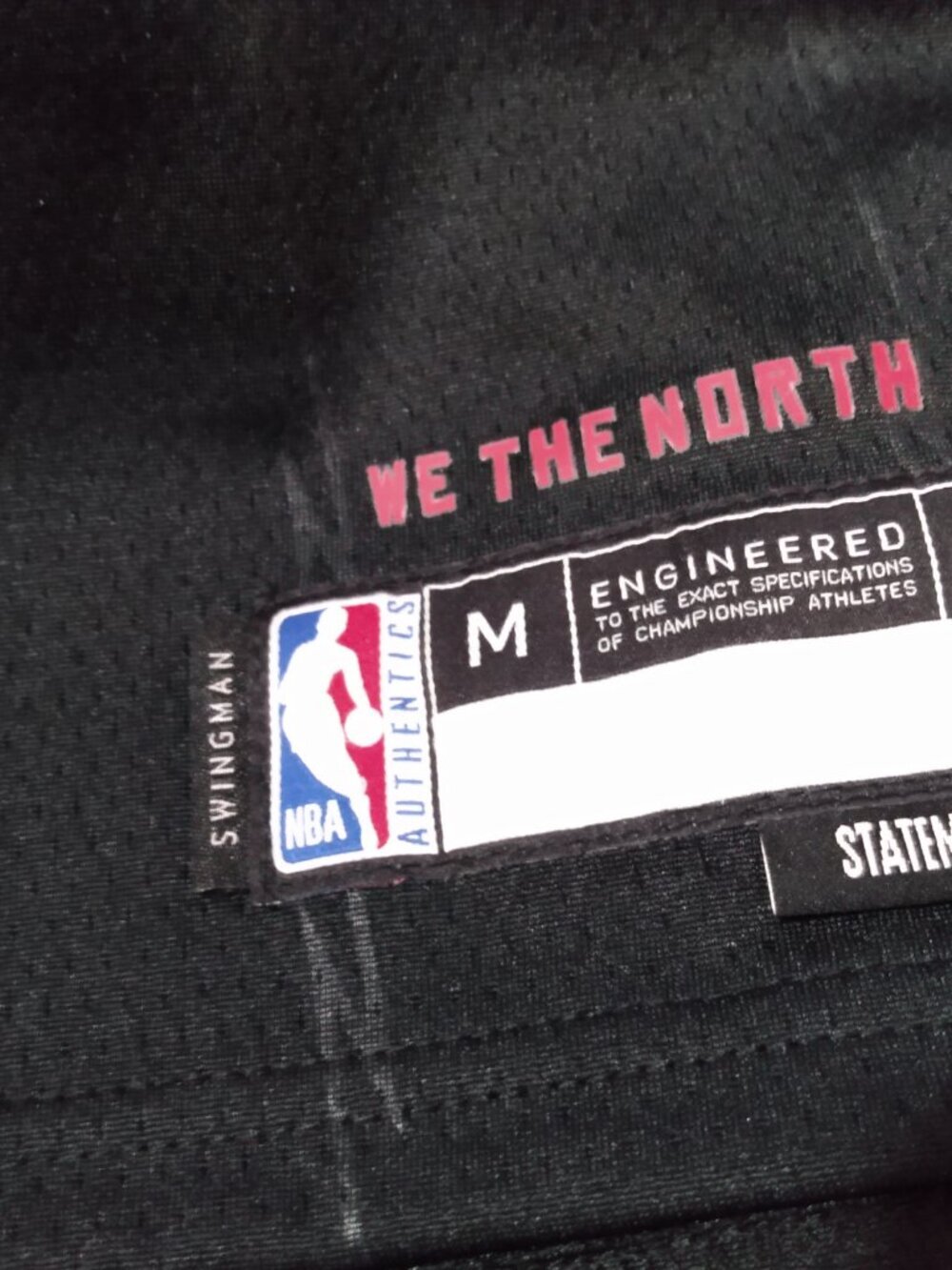 Nike Scottie Barnes Toronto Raptors Jersey Statement Edition Youth Medium - Picture 3 of 5